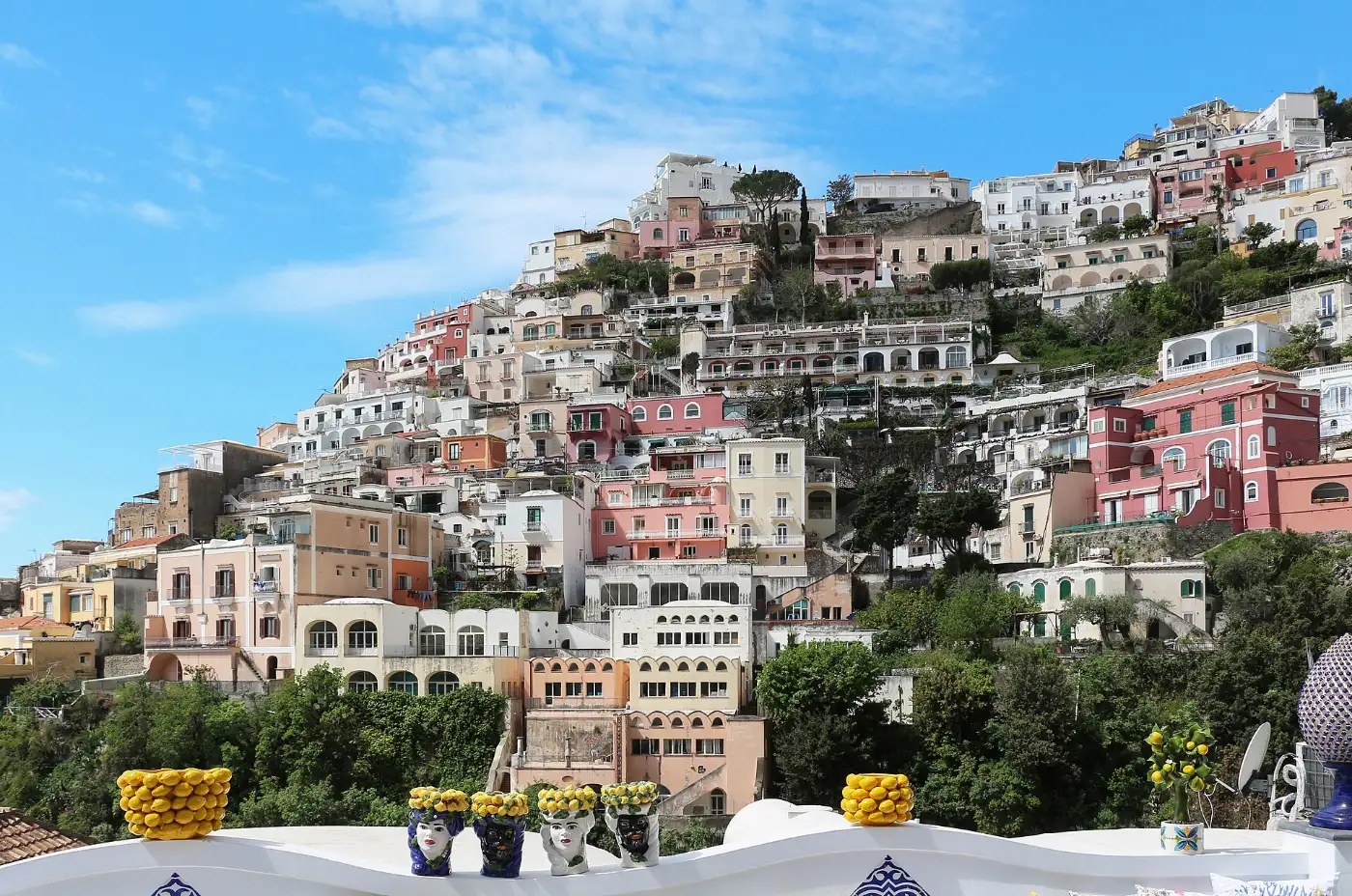 Positano aan de Amalfikust